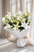 Ramadan blooms - white